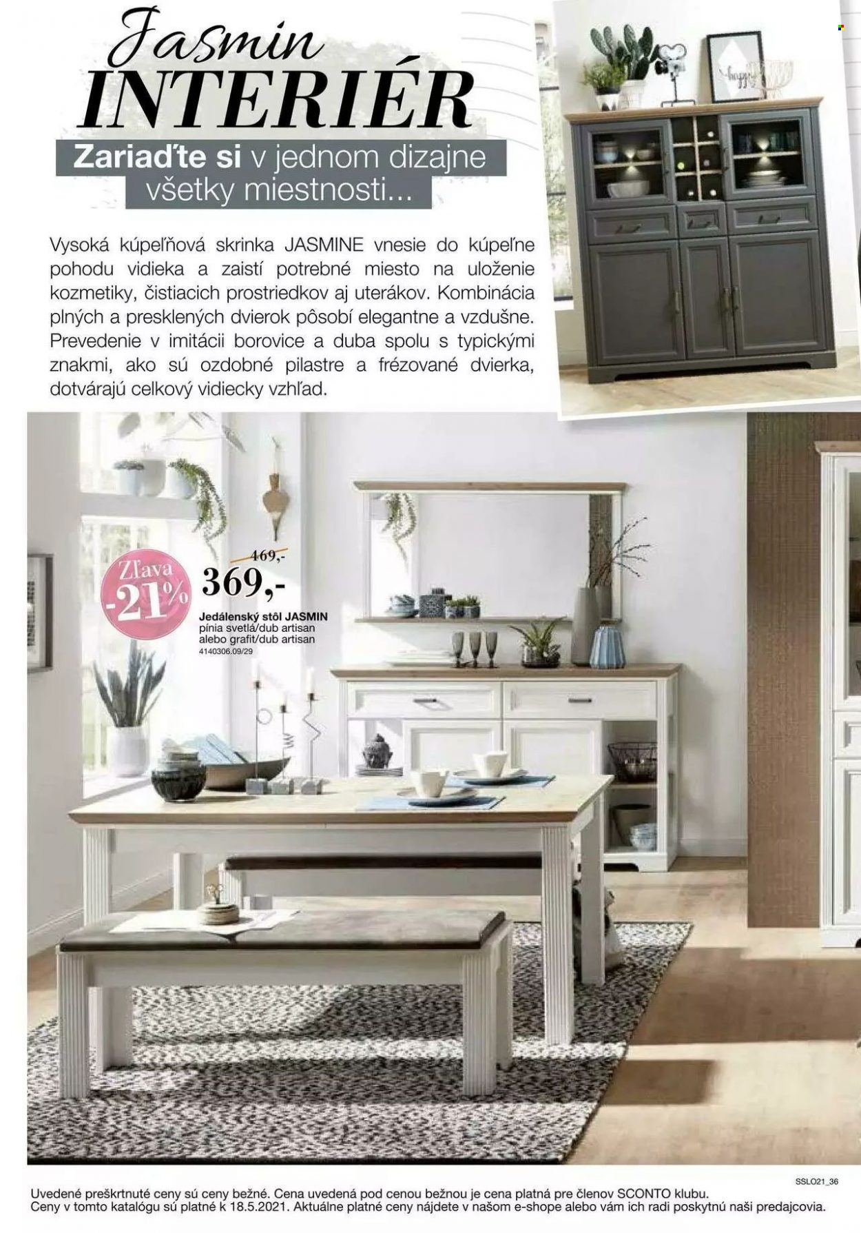 Leták Sconto nábytok. Strana 36