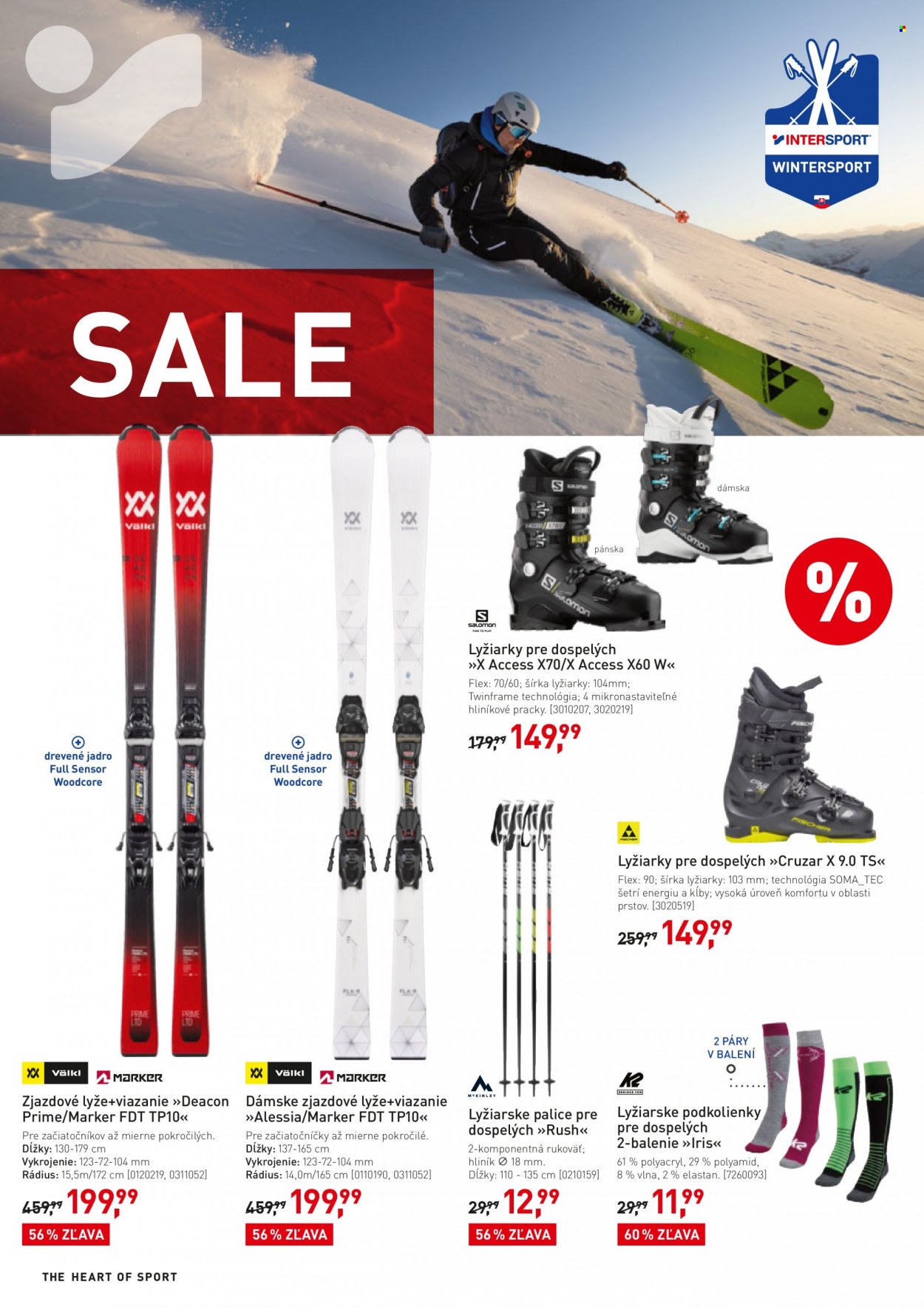 Leták Intersport - 12.1.2022 - 31.1.2022. Strana 2