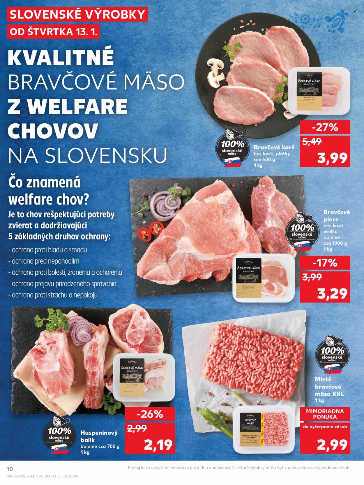 Leták Kaufland - 13.1.2022 - 19.1.2022. Strana 10