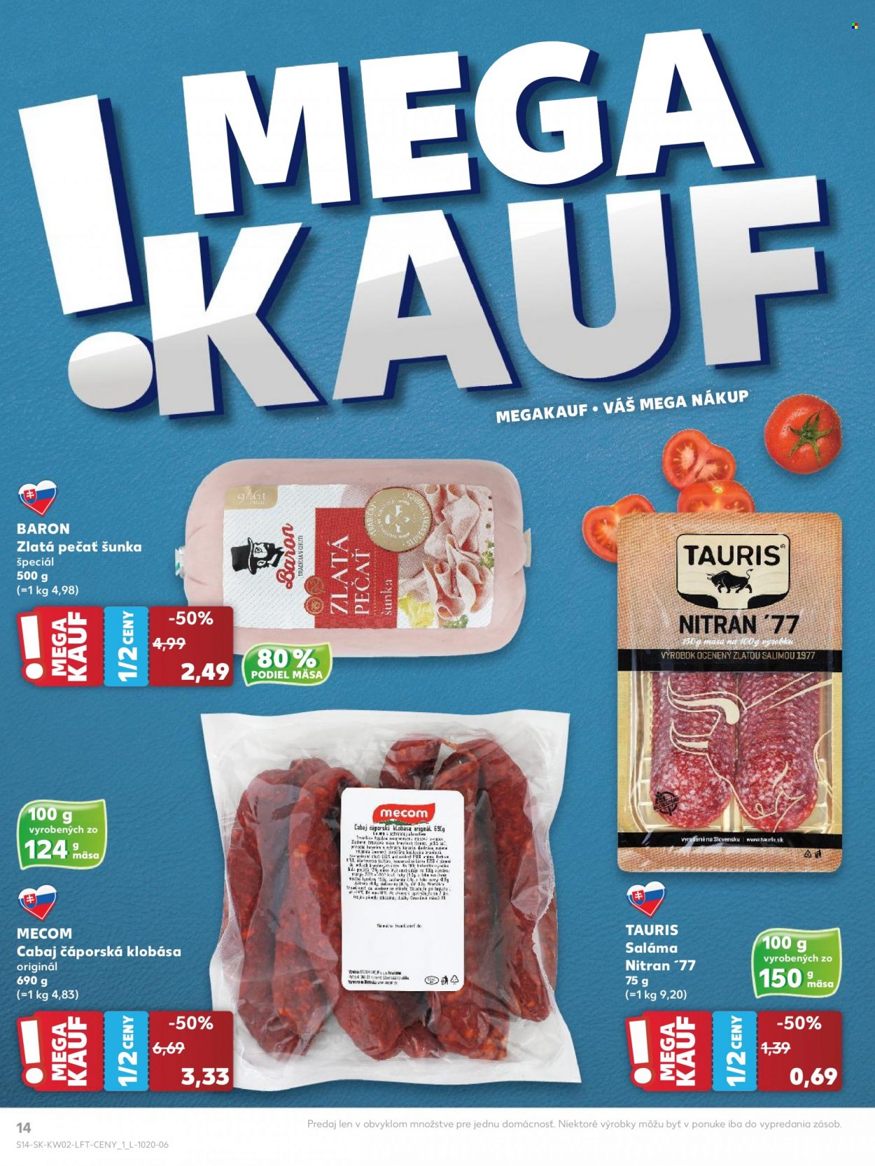 Leták Kaufland - 13.1.2022 - 19.1.2022. Strana 14