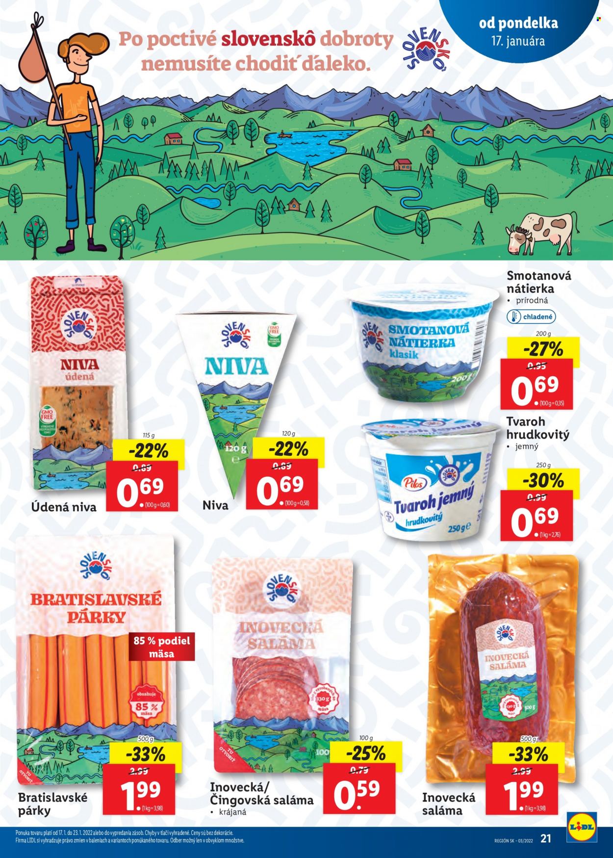 Leták Lidl - 17.1.2022 - 23.1.2022. Strana 21