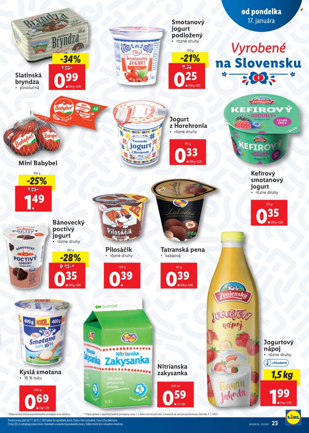 Leták Lidl - 17.1.2022 - 23.1.2022. Strana 23