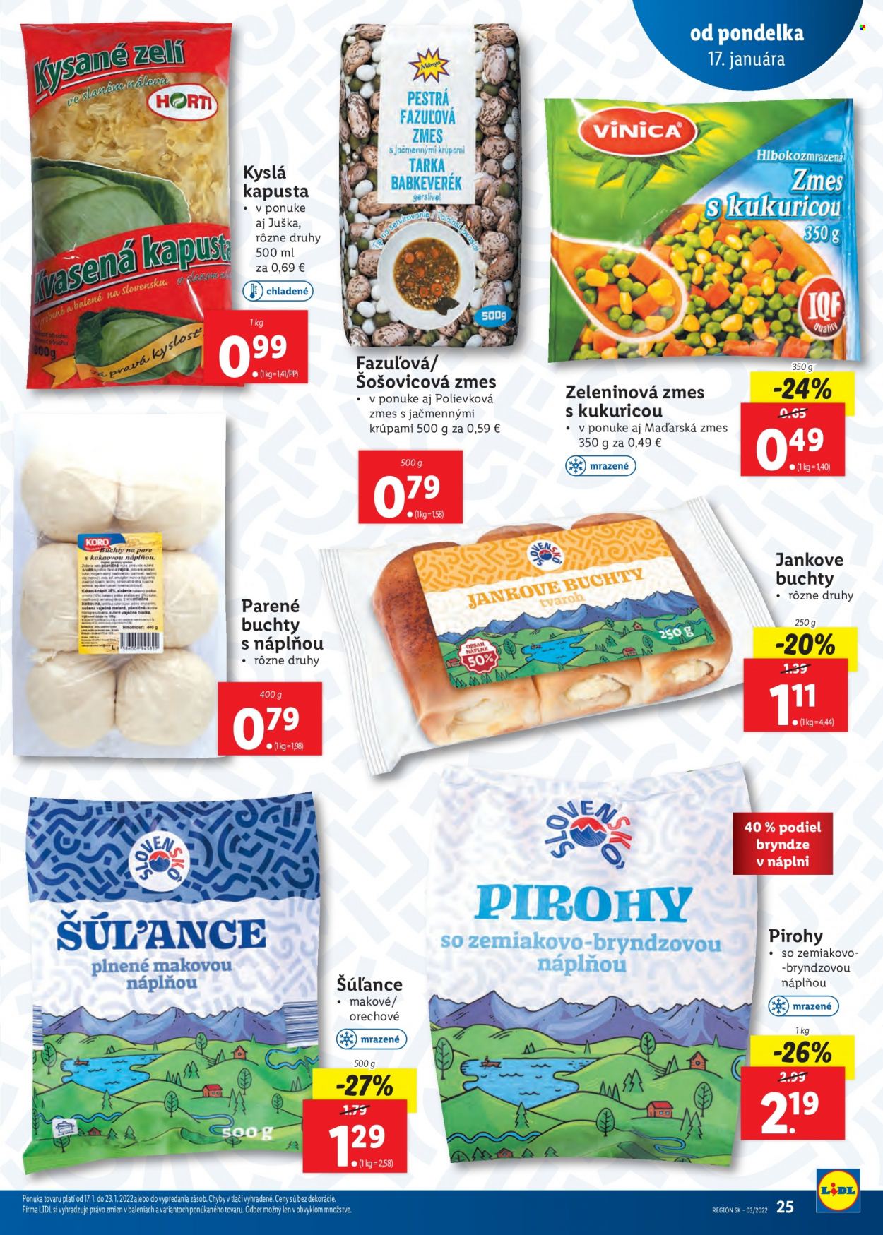Leták Lidl - 17.1.2022 - 23.1.2022. Strana 25