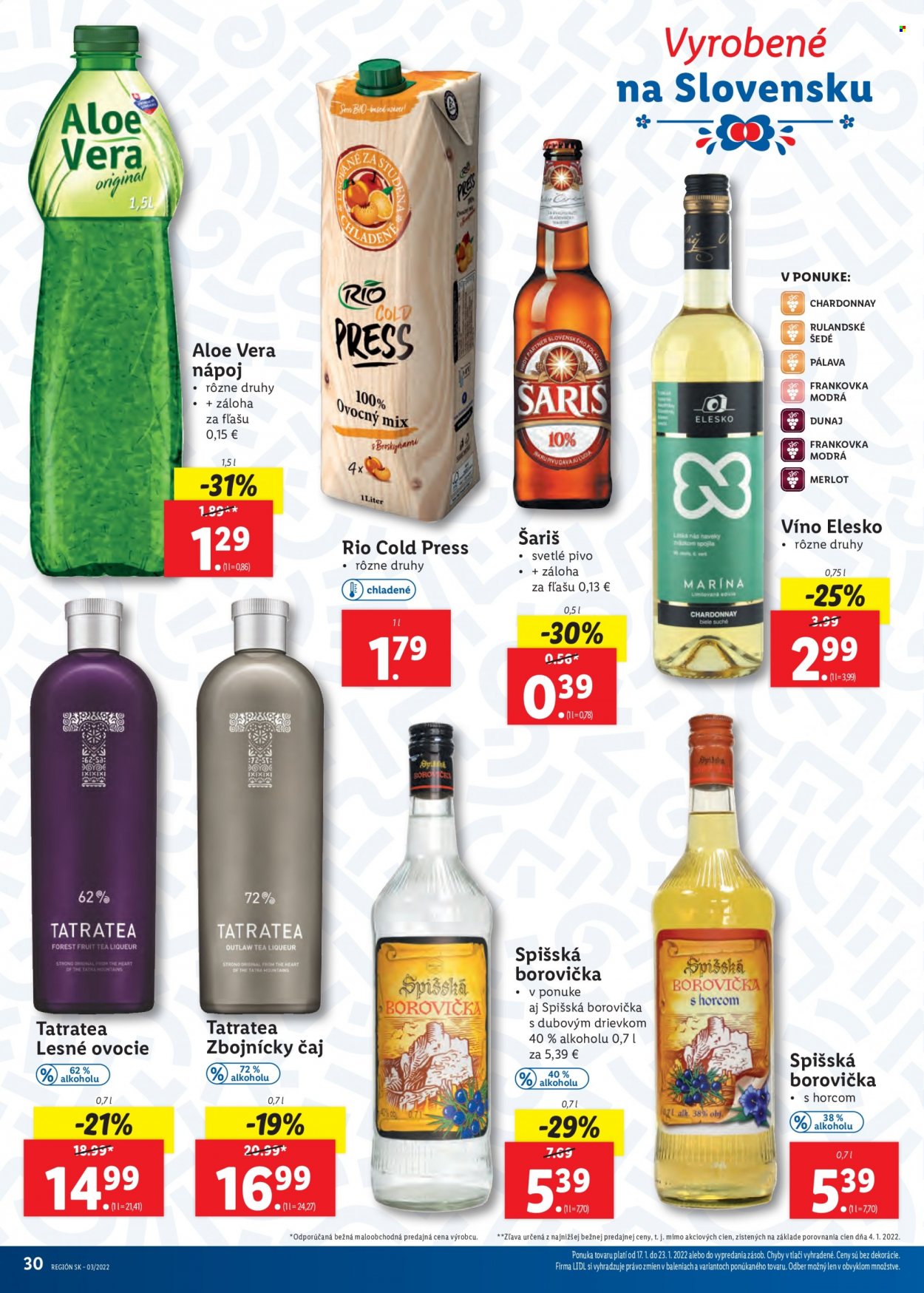 Leták Lidl - 17.1.2022 - 23.1.2022. Strana 30