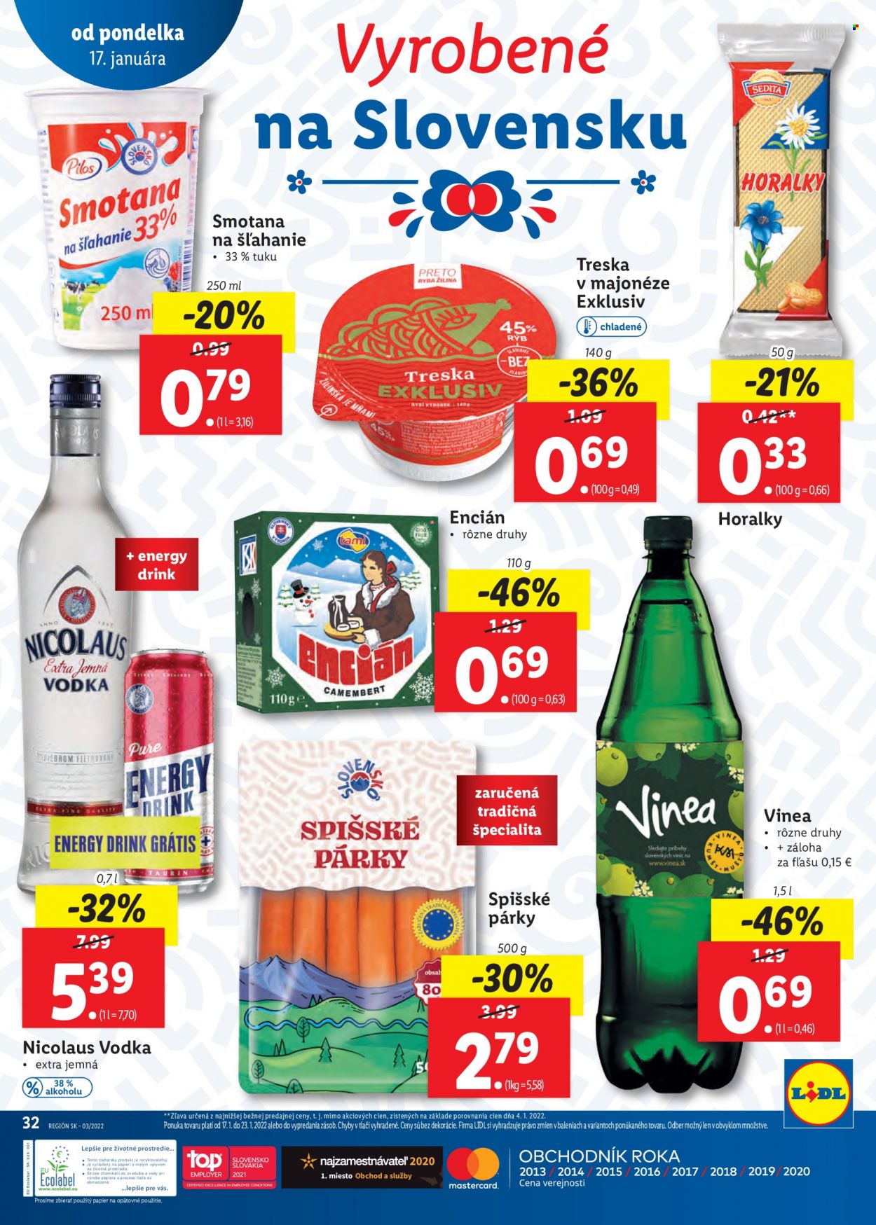 Leták Lidl - 17.1.2022 - 23.1.2022. Strana 32