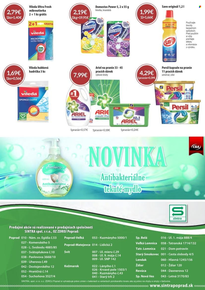 Leták Sintra - 13.1.2022 - 26.1.2022. Strana 16