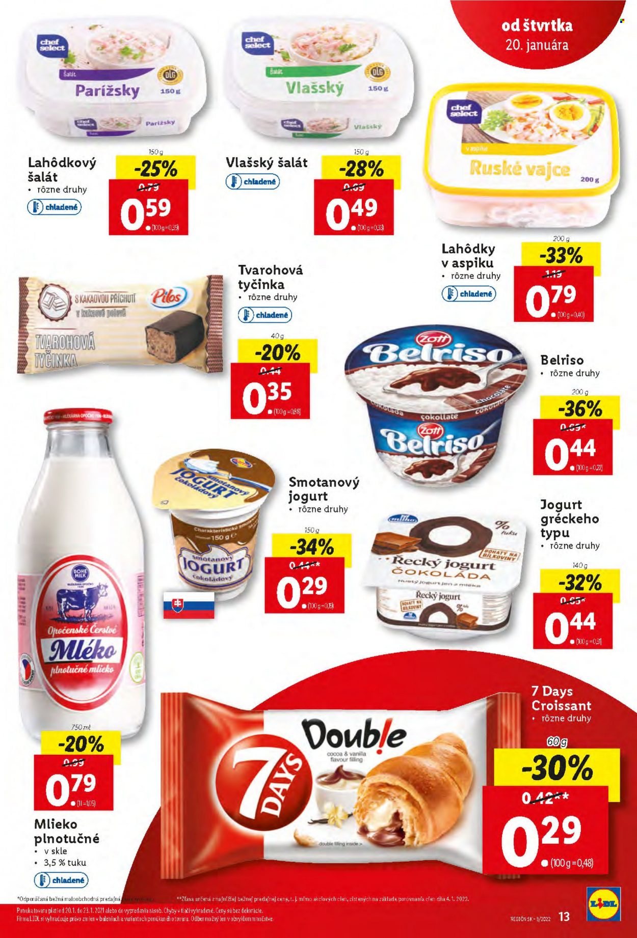 Leták Lidl - 20.1.2022 - 23.1.2022. Strana 13
