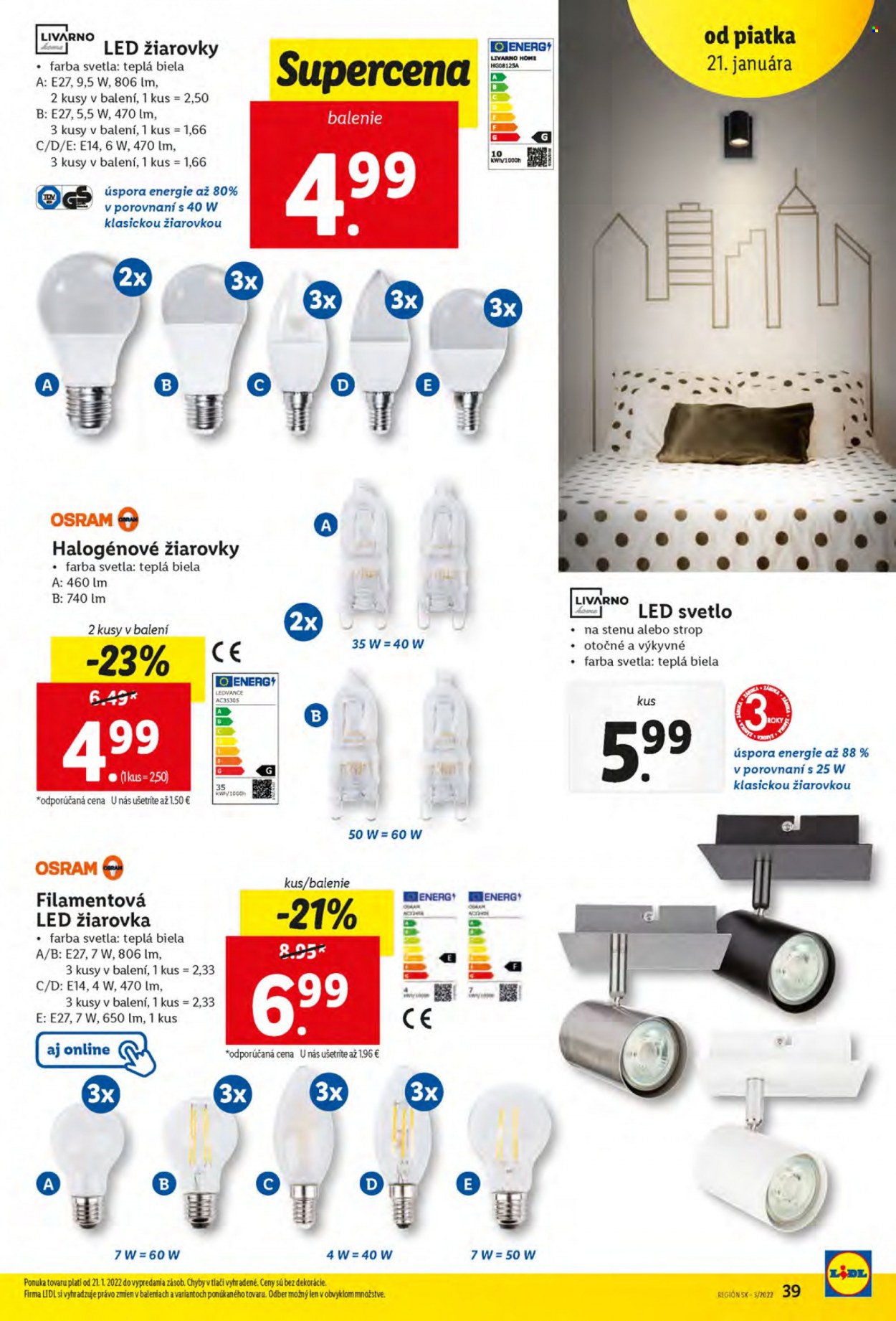 Leták Lidl - 20.1.2022 - 23.1.2022. Strana 35