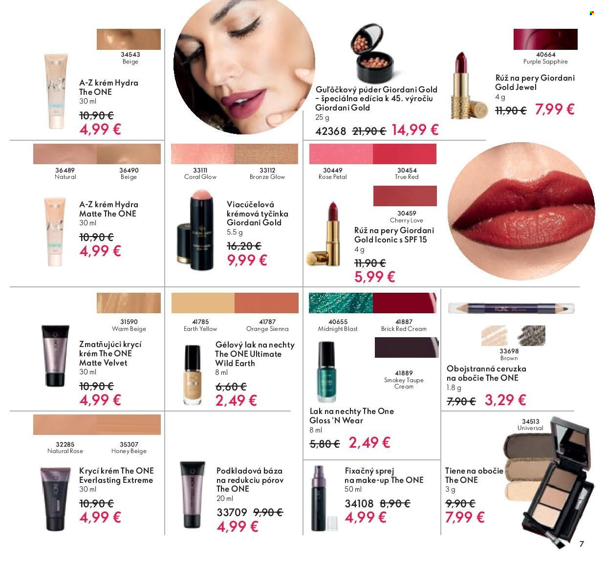 Leták Oriflame - 18.1.2022 - 7.2.2022. Strana 7