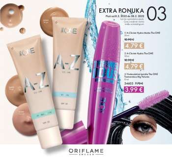 Leták Oriflame - 8.2.2022 - 28.2.2022.