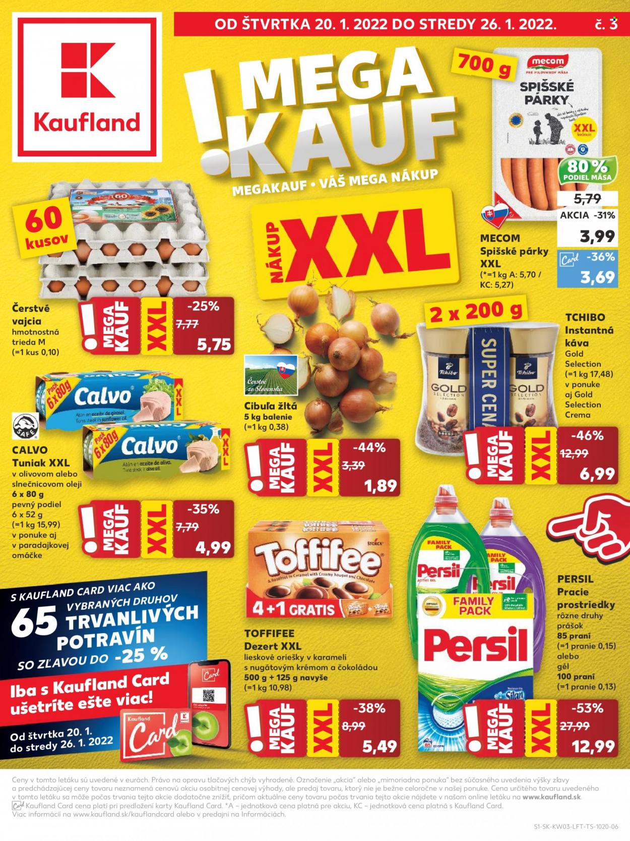 Leták Kaufland - 20.1.2022 - 26.1.2022. Strana 1