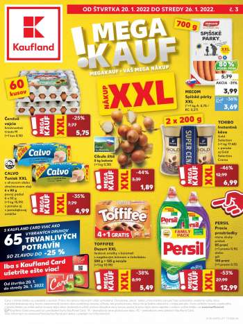 Leták Kaufland - 20.1.2022 - 26.1.2022.