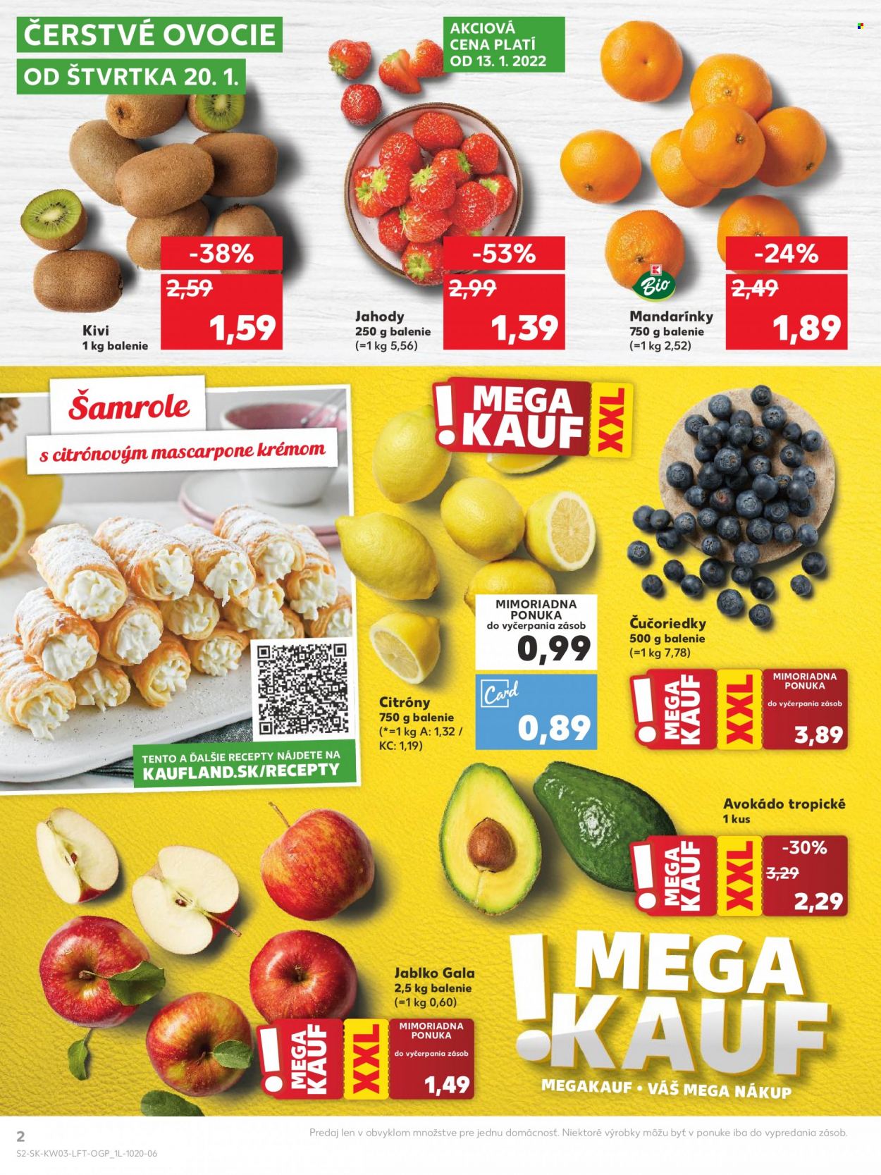 Leták Kaufland - 20.1.2022 - 26.1.2022. Strana 2