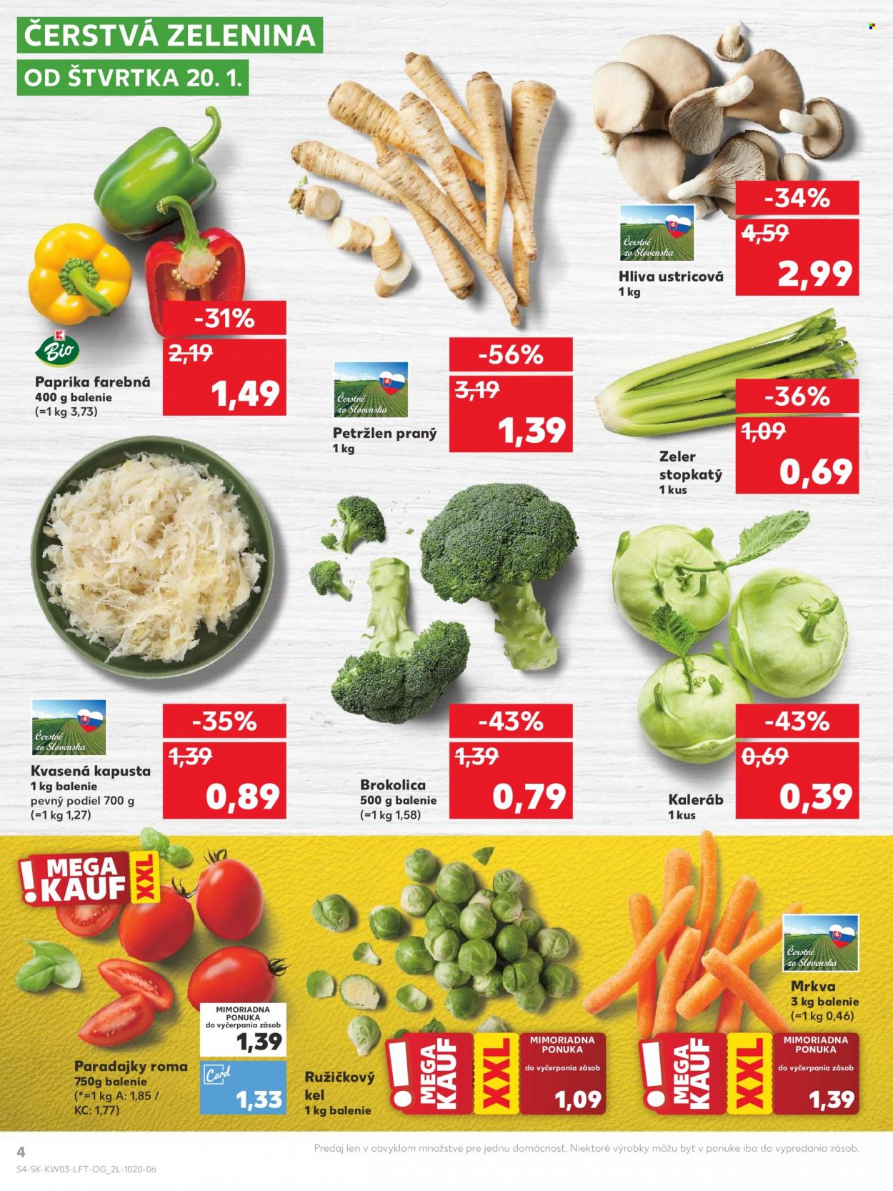 Leták Kaufland - 20.1.2022 - 26.1.2022. Strana 4