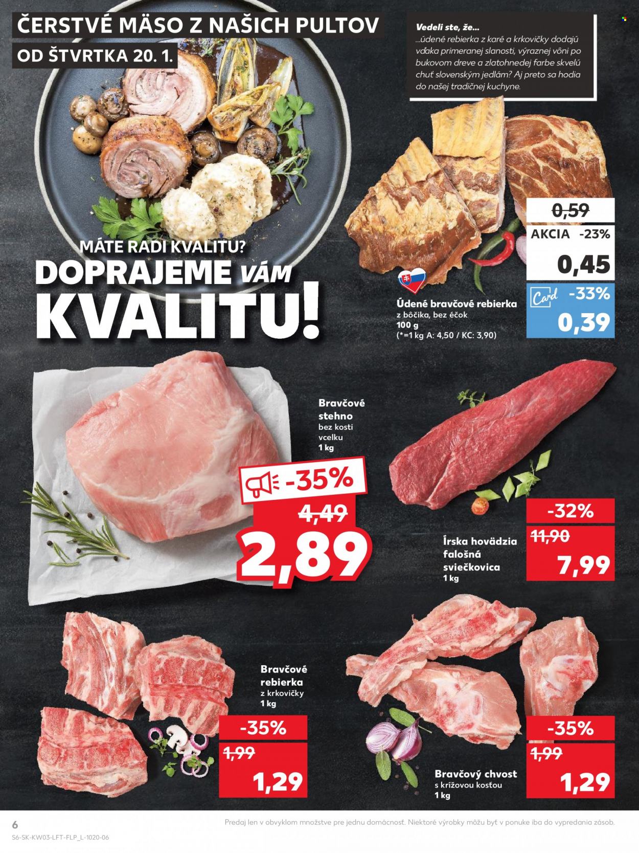 Leták Kaufland - 20.1.2022 - 26.1.2022. Strana 6