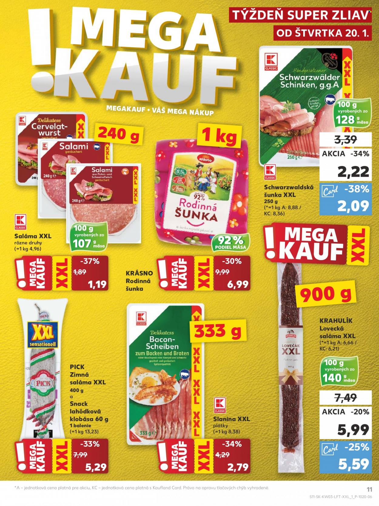 Leták Kaufland - 20.1.2022 - 26.1.2022. Strana 11