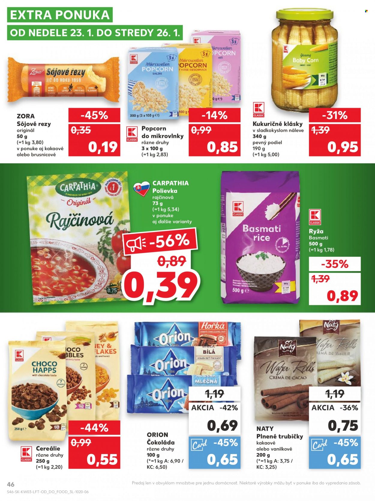 Leták Kaufland - 20.1.2022 - 26.1.2022. Strana 46