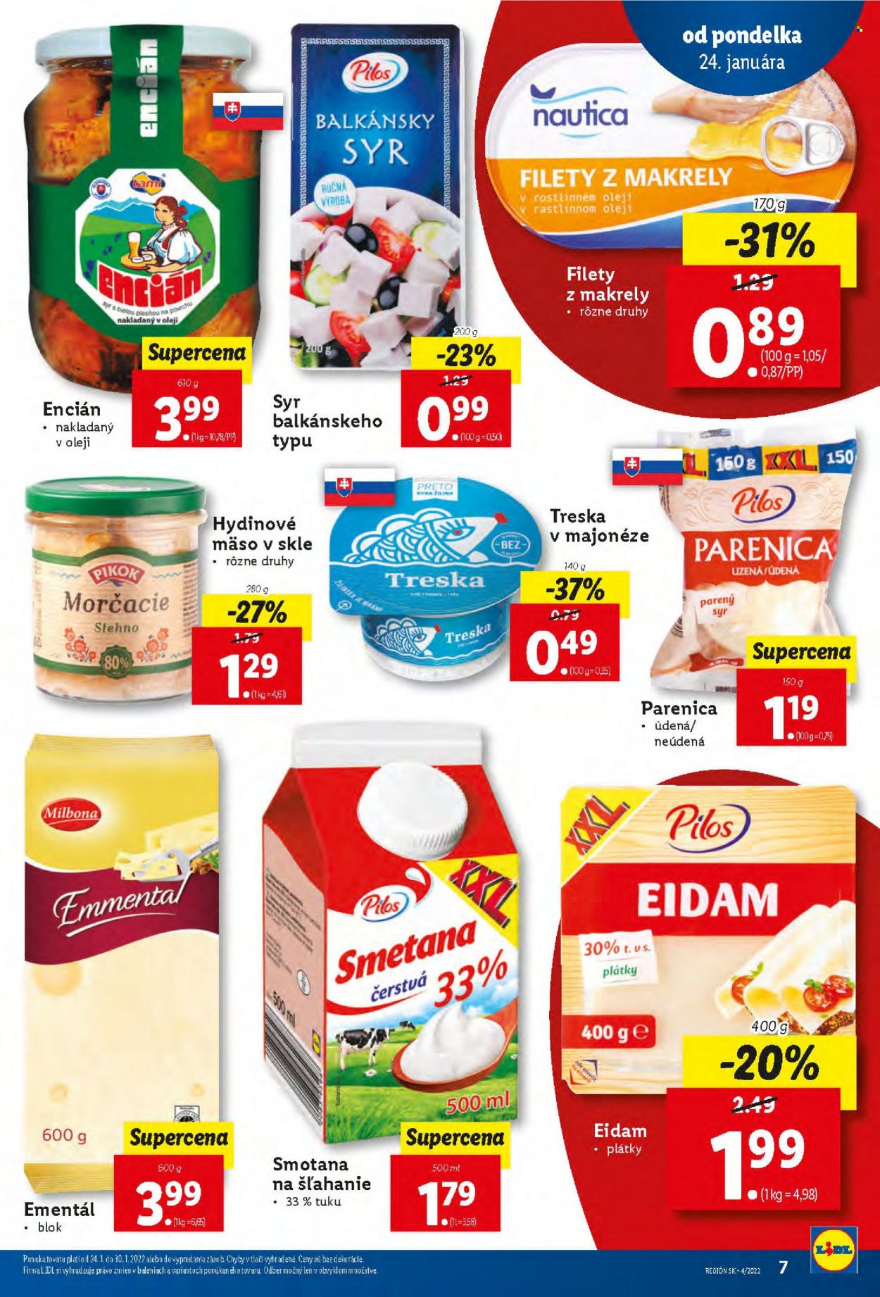 Leták Lidl - 24.1.2022 - 30.1.2022. Strana 7