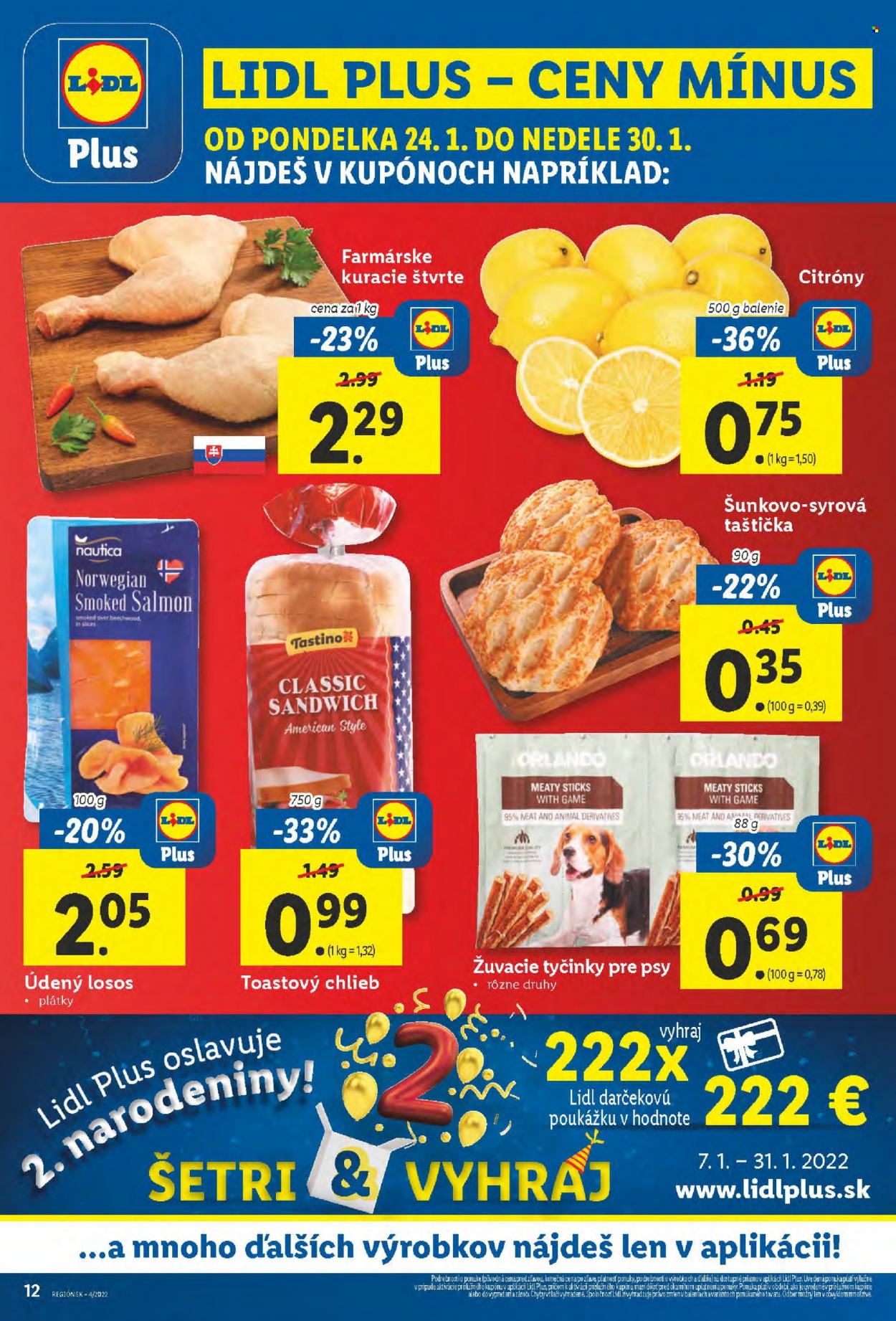 Leták Lidl - 24.1.2022 - 30.1.2022. Strana 12
