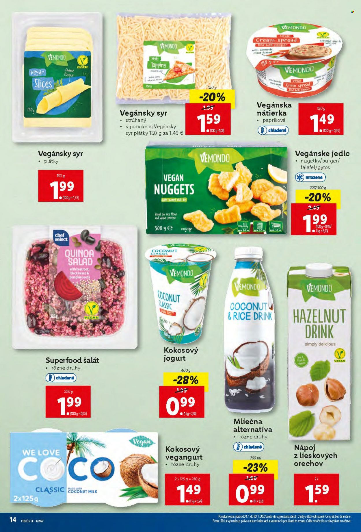 Leták Lidl - 24.1.2022 - 30.1.2022. Strana 14