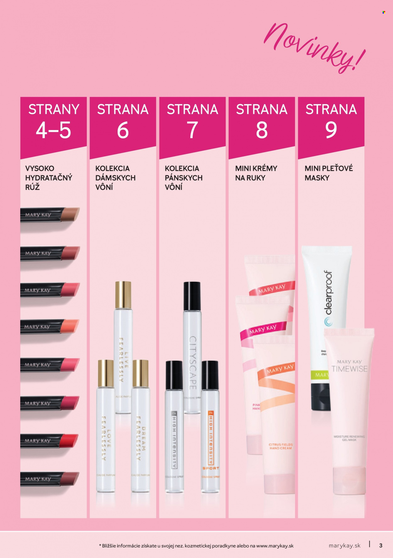Leták Mary Kay - 16.1.2022 - 15.4.2022. Strana 3