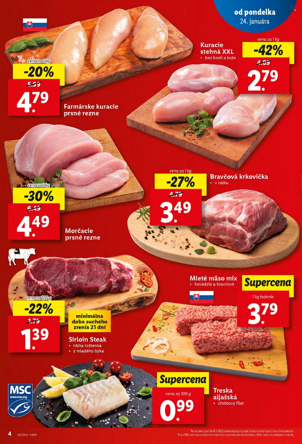 Leták Lidl - 27.1.2022 - 30.1.2022. Strana 4
