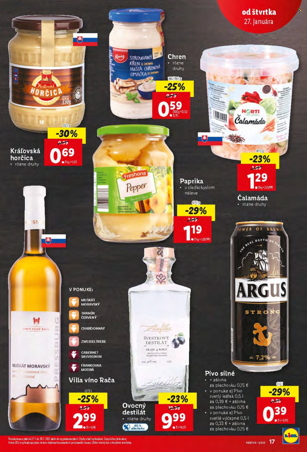 Leták Lidl - 27.1.2022 - 30.1.2022. Strana 17