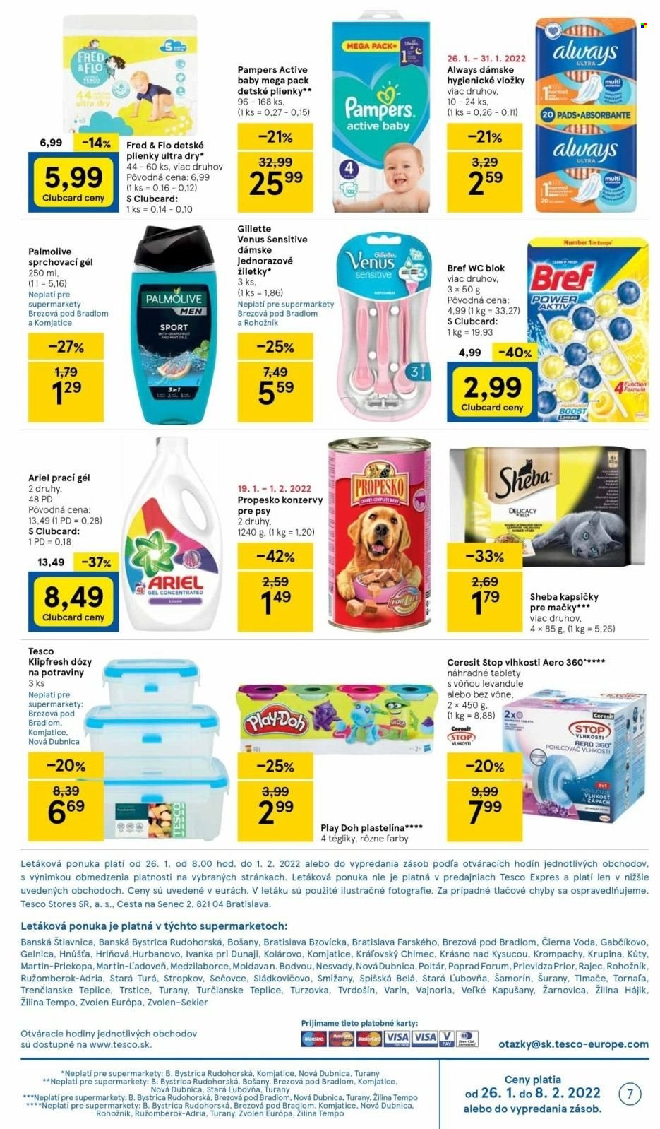 Leták TESCO supermarket - 26.1.2022 - 1.2.2022. Strana 7