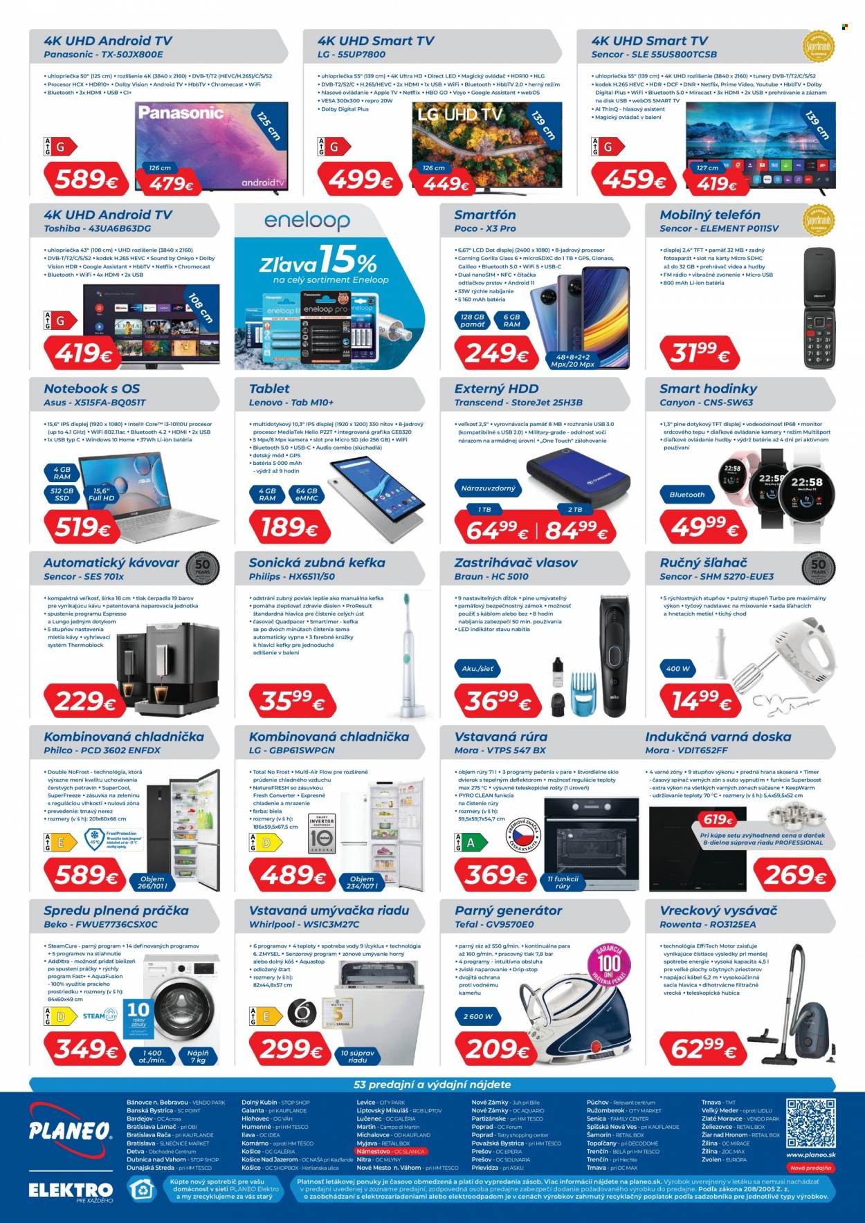 Leták PLANEO Elektro - 24.1.2022 - 6.2.2022. Strana 2
