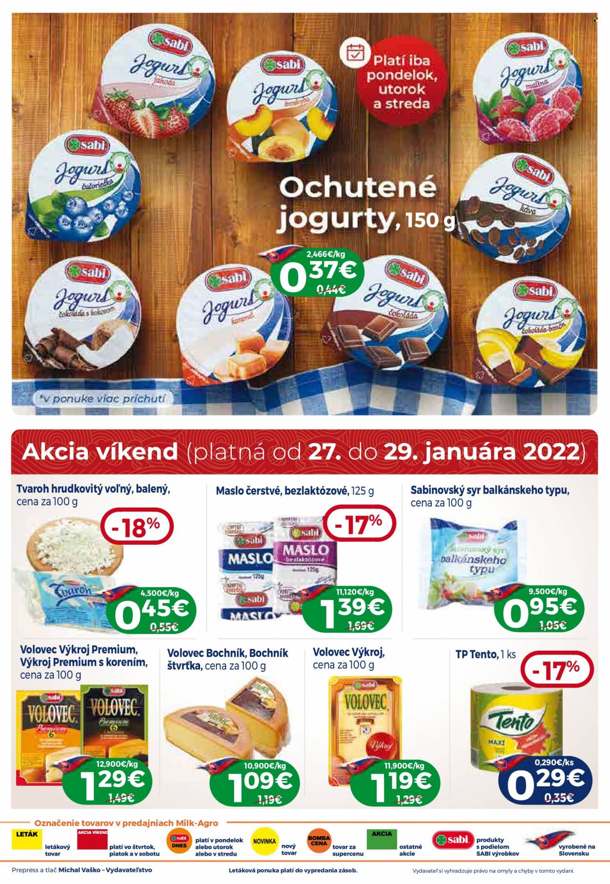 Leták Milk AGRO - 26.1.2022 - 1.2.2022. Strana 2