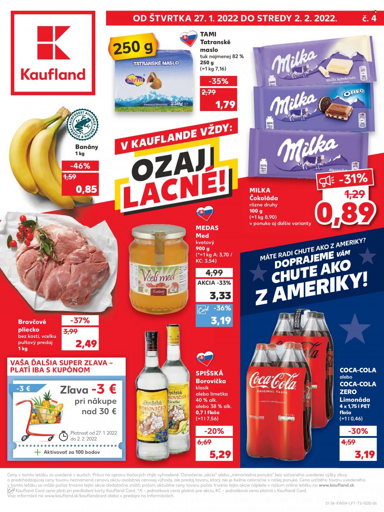 Leták Kaufland - 27.1.2022 - 2.2.2022. Strana 1