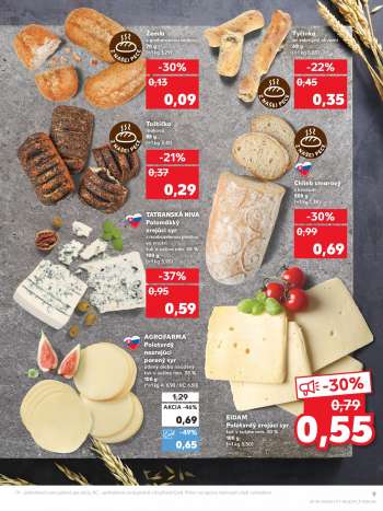 thumbnail - TATRANSKÁ NIVA Polomäkký zrejúci syr s modrozelenou plesňou vo vnútri tuk v sušine min. 48 % 100 g (=1 kg 5,90)