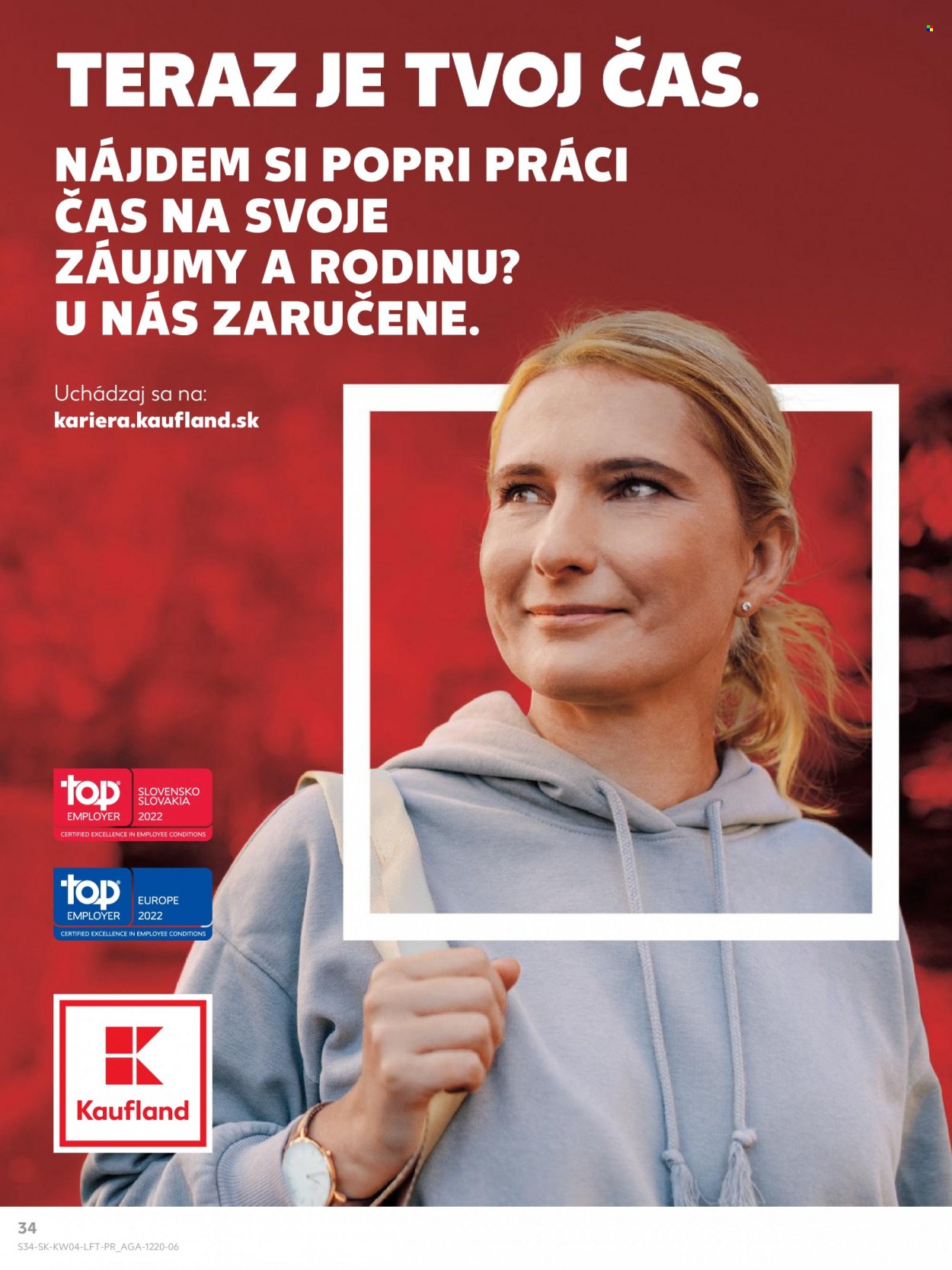 Leták Kaufland - 27.1.2022 - 2.2.2022. Strana 34