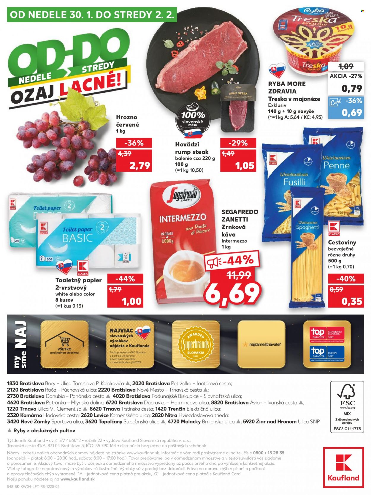 Leták Kaufland - 27.1.2022 - 2.2.2022. Strana 48