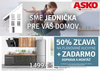 Leták Asko Nábytok - 27.1.2022 - 9.2.2022.