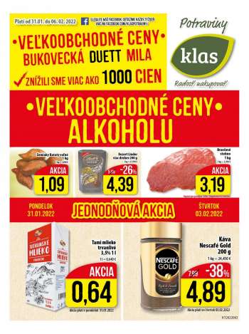 Leták Klas - 31.1.2022 - 6.2.2022.