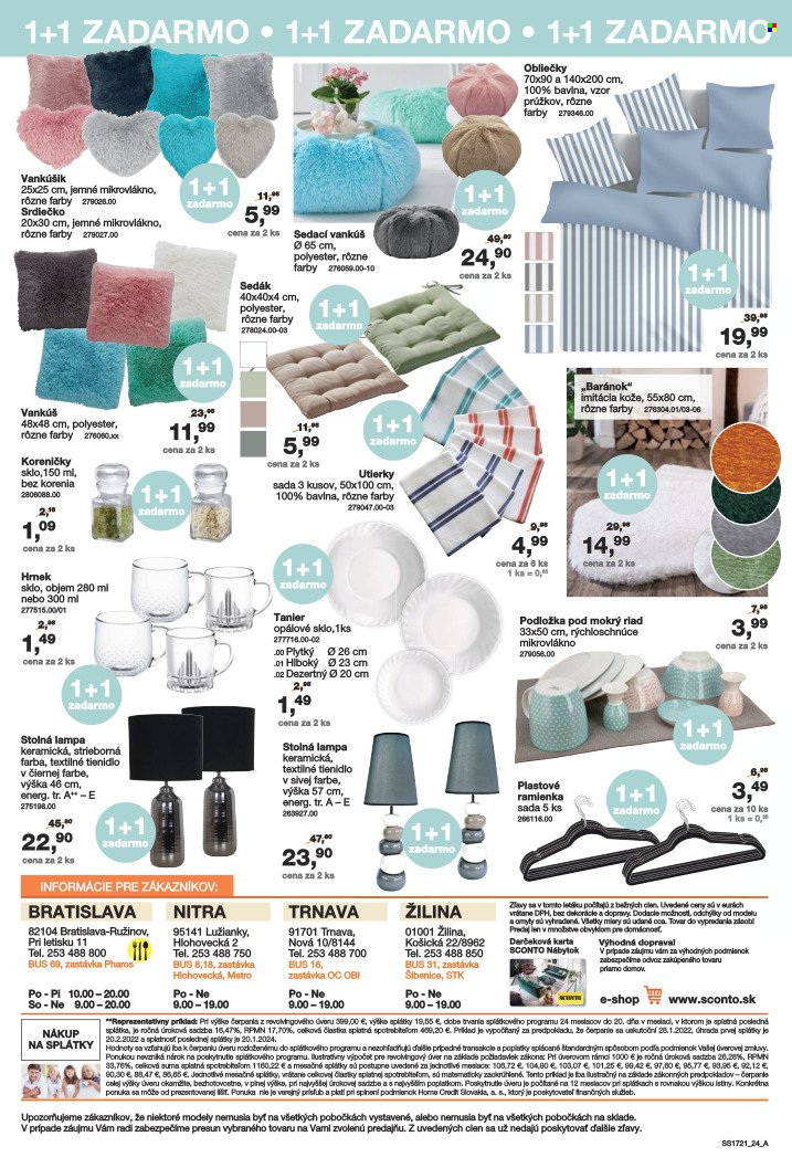 Leták Sconto nábytok - 28.1.2022 - 17.2.2022. Strana 21