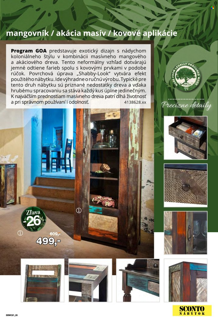 Leták Sconto nábytok. Strana 3