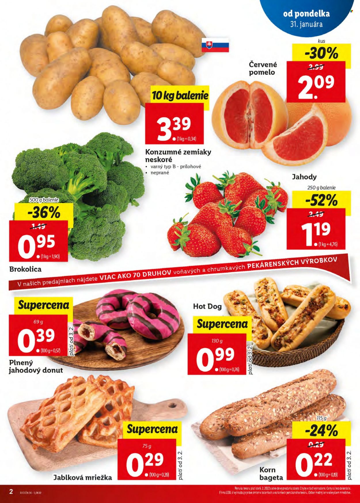 Leták Lidl - 3.2.2022 - 6.2.2022. Strana 2