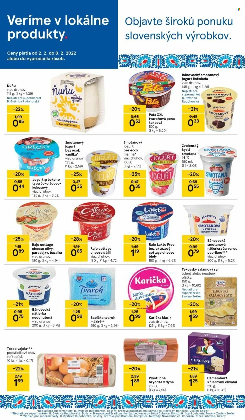 Leták TESCO supermarket - 2.2.2022 - 8.2.2022. Strana 4