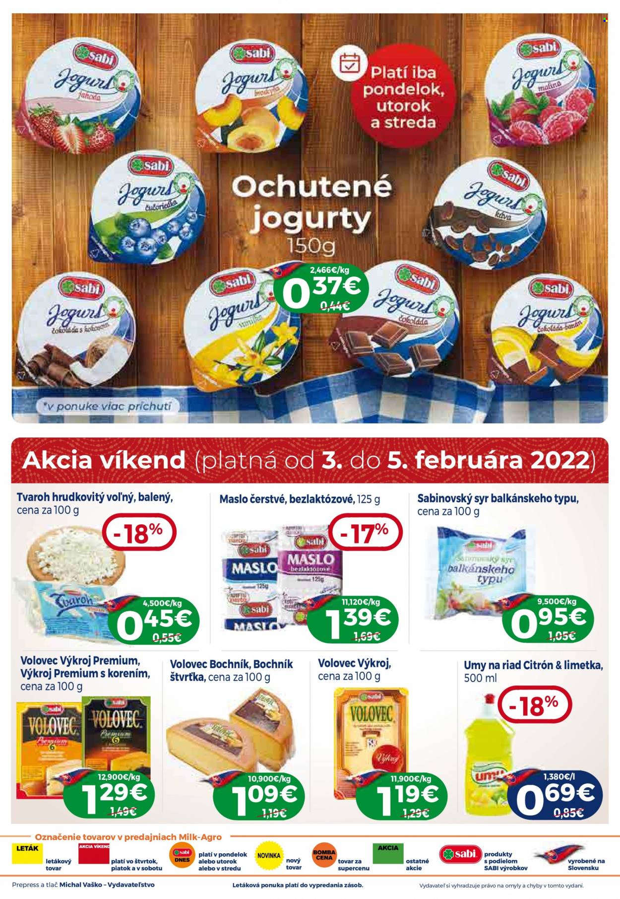 Leták Milk AGRO - 2.2.2022 - 8.2.2022. Strana 2