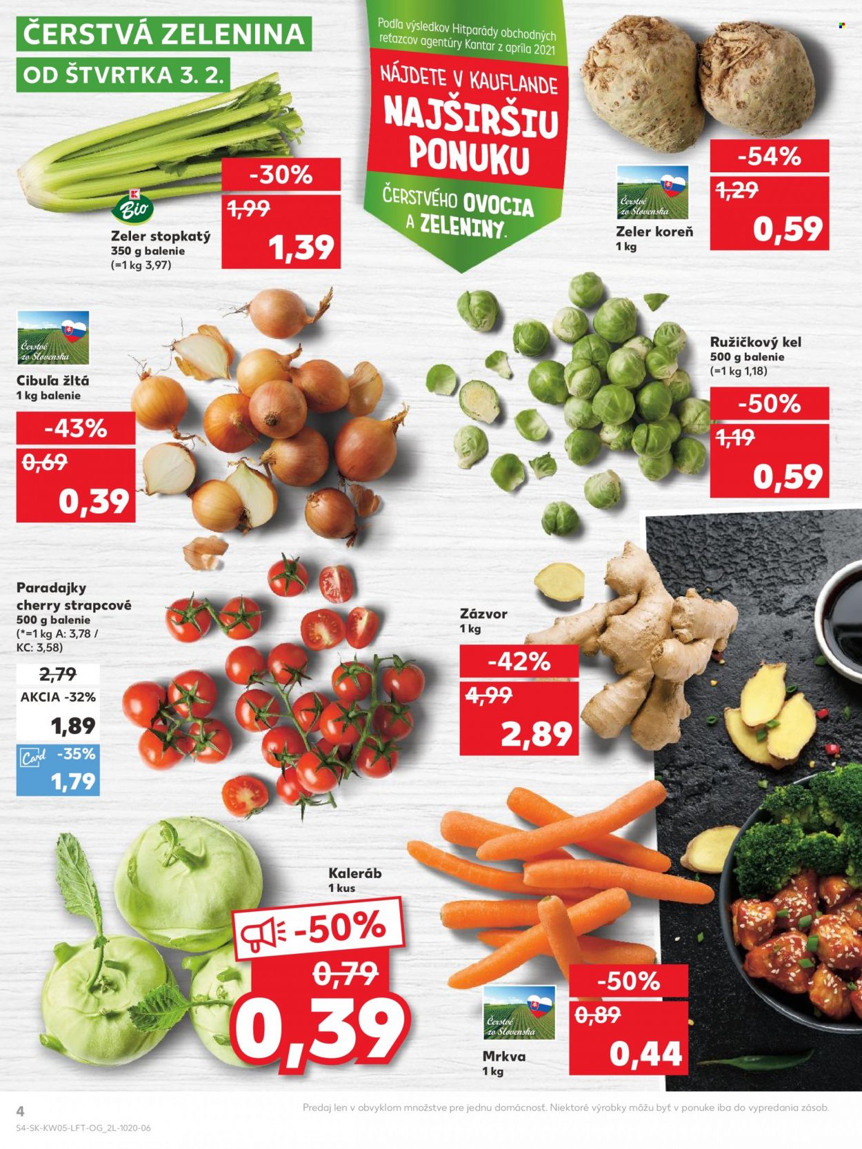 Leták Kaufland - 3.2.2022 - 9.2.2022. Strana 4