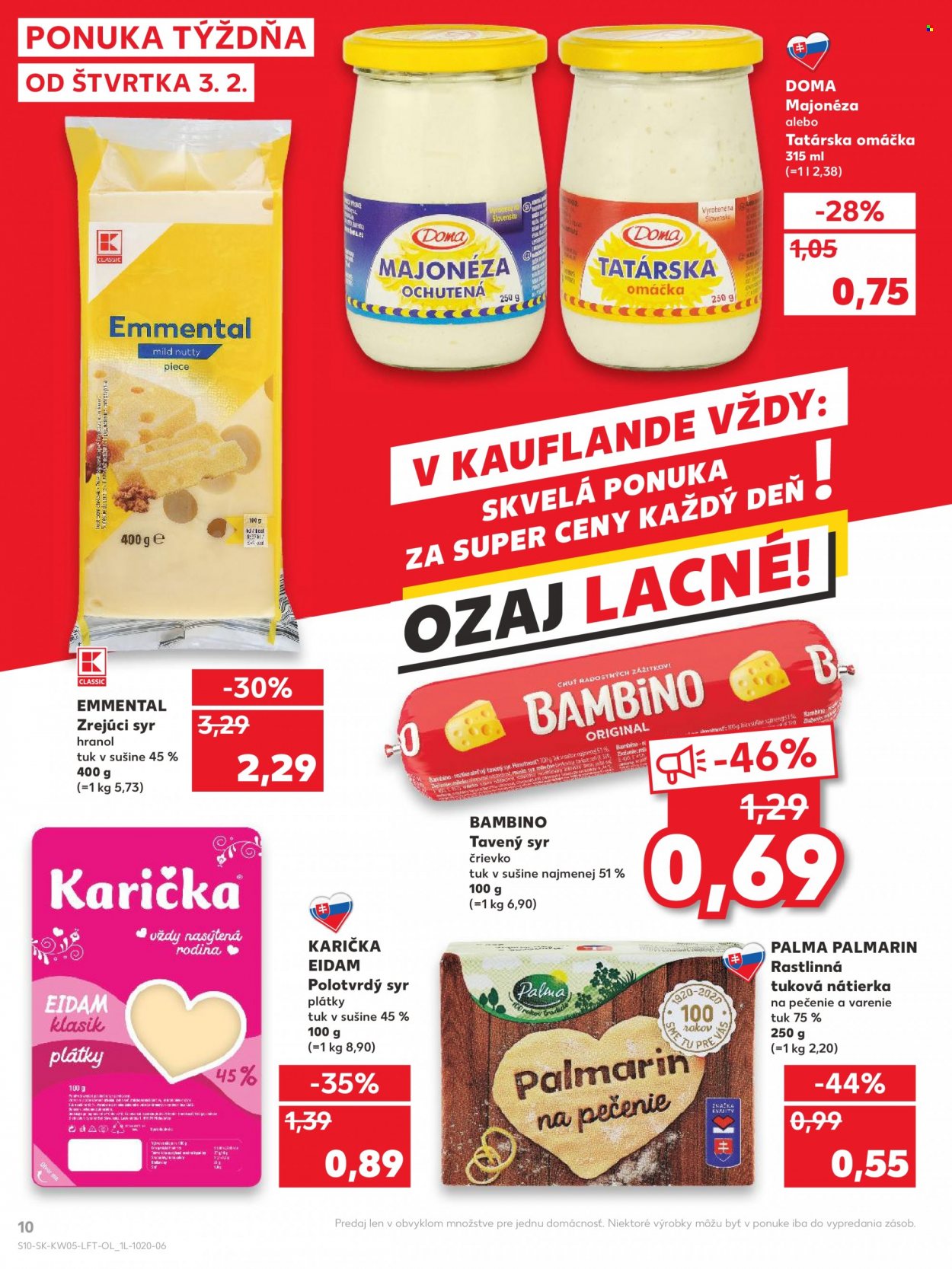 Leták Kaufland - 3.2.2022 - 9.2.2022. Strana 10