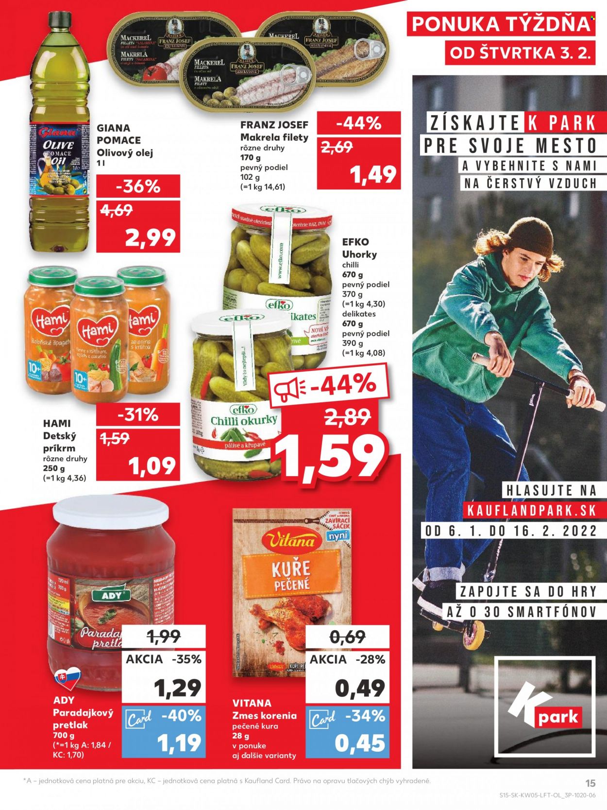 Leták Kaufland - 3.2.2022 - 9.2.2022. Strana 15