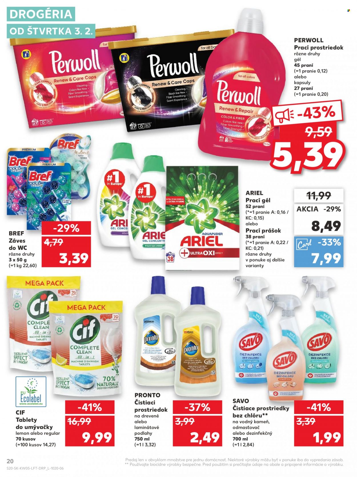 Leták Kaufland - 3.2.2022 - 9.2.2022. Strana 20