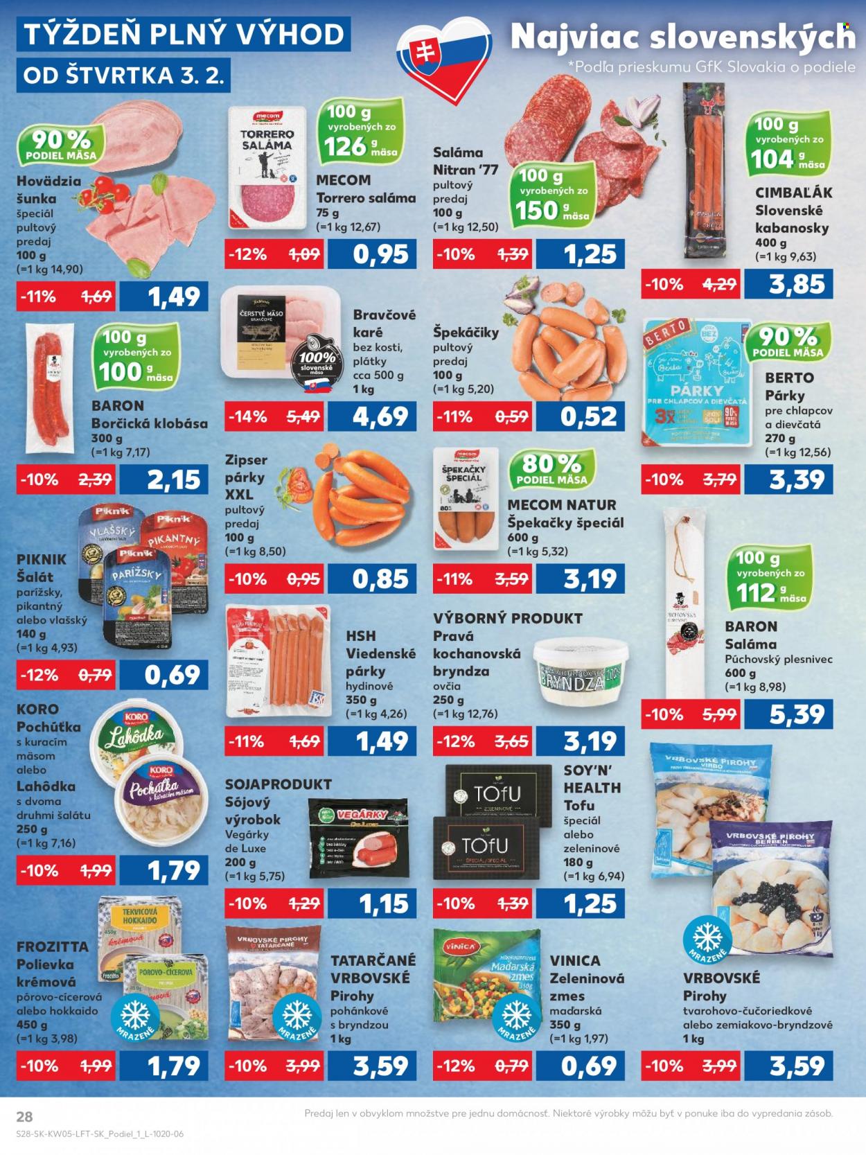 Leták Kaufland - 3.2.2022 - 9.2.2022. Strana 28