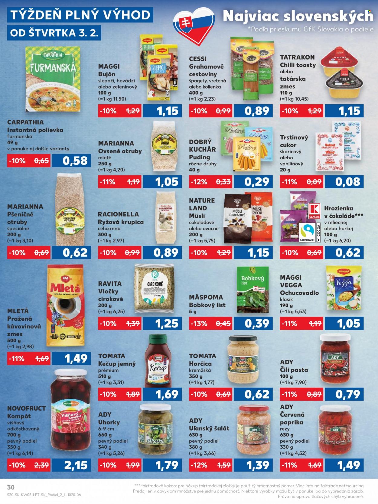 Leták Kaufland - 3.2.2022 - 9.2.2022. Strana 30