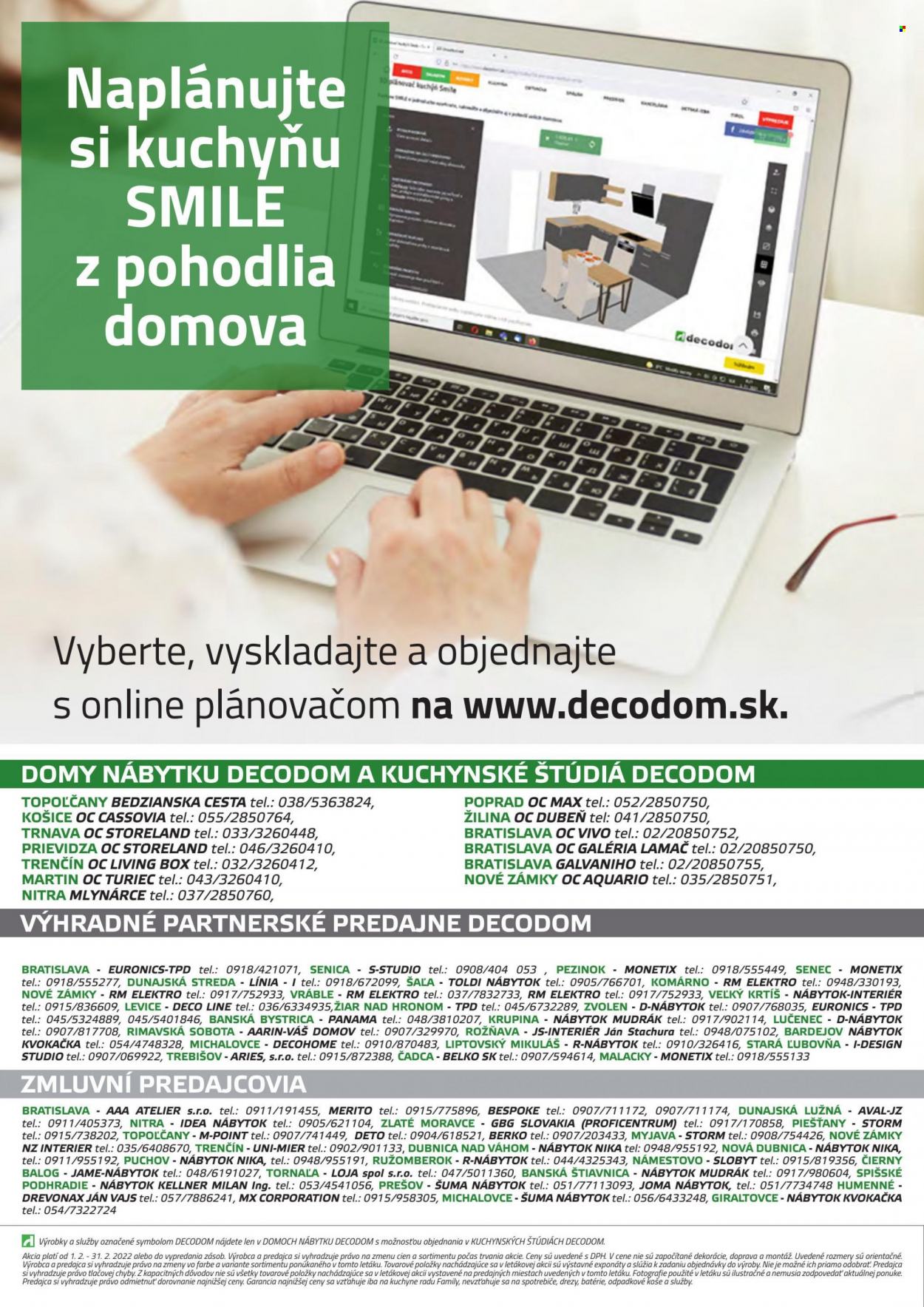 Leták Decodom - 1.2.2022 - 28.2.2022. Strana 30