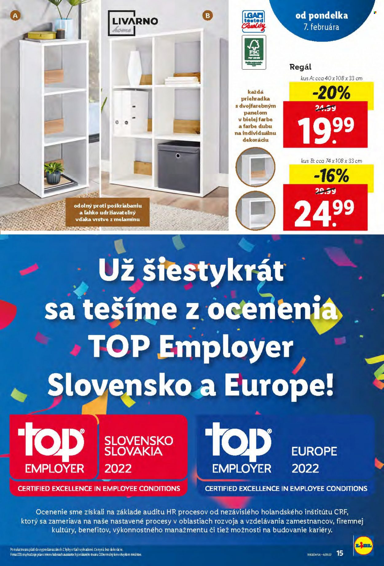 Leták Lidl - 7.2.2022 - 13.2.2022. Strana 15