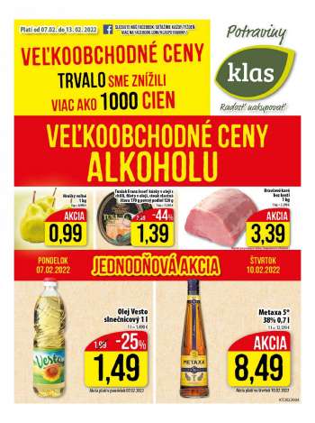 Leták Klas - 7.2.2022 - 13.2.2022.